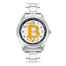Load image into Gallery viewer, Bitcoin Quartz Watch Steel Photo Wrist Watch Female Travel Vintage Good Quality Wristwatch
