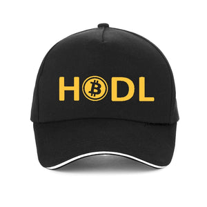 Bitcoin HODL Baseball Cap Crypto Currency Satoshi Trading Lambo Moon Men Women Brand Dad caps Unisex Adjustable Snapback hat
