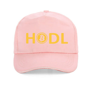 Bitcoin HODL Baseball Cap Crypto Currency Satoshi Trading Lambo Moon Men Women Brand Dad caps Unisex Adjustable Snapback hat