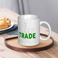 Load image into Gallery viewer, Eat Sleep Trade Repeat Bitcoin Crypto Coffee Cup Wine Glasses Tea Mug Yerba Mate Sakura Cup Shot Glasses Custom Mug Custom Mug
